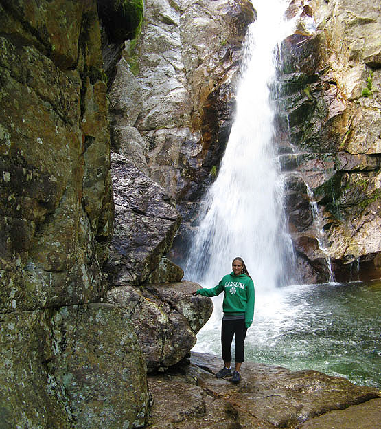 Glen Ellis Falls - Waterfalls, NH, New Hampshire, White Mountains near Wildcat Mountain